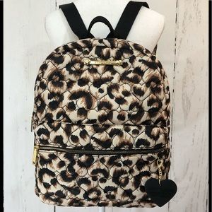 Betsey Johnson Leopard Print Backpack